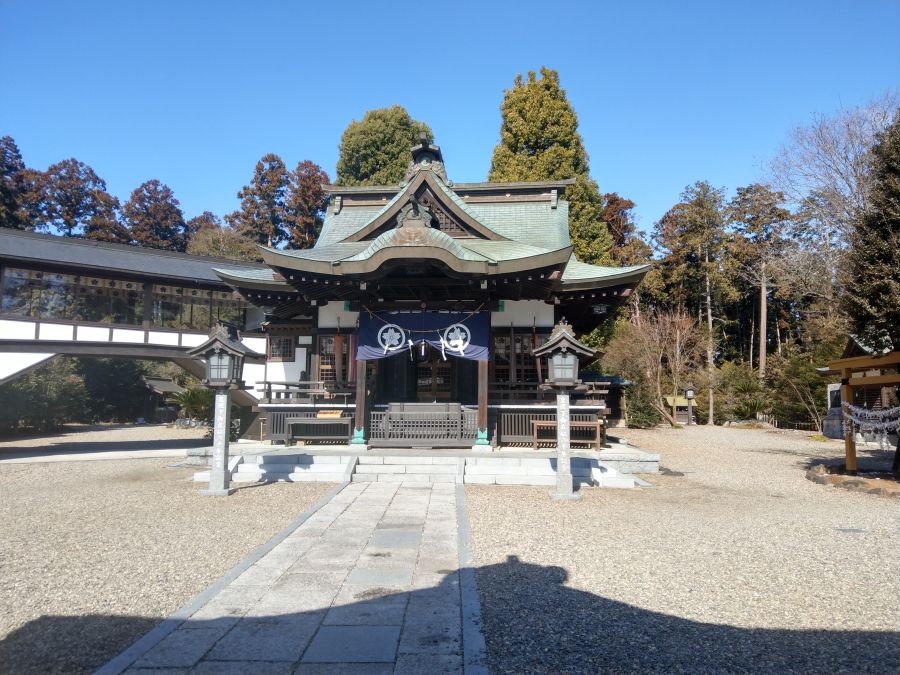 パワーがすごいです　静神社